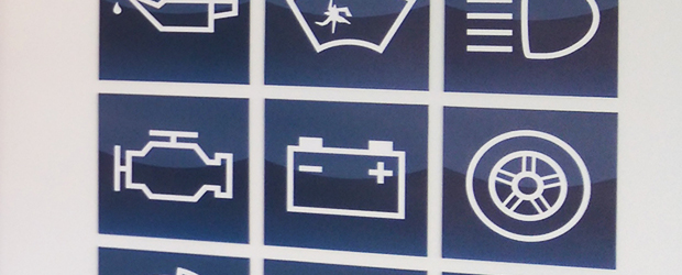 Beltéri tábla fóliaász