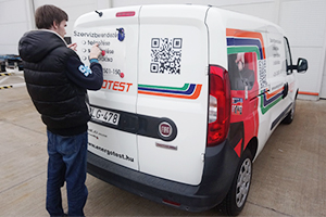 Jármű dekoráció készítés Gyálon, fóliaász